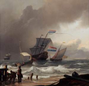 Ludolf-Backhuysen-The-Coming-Squall